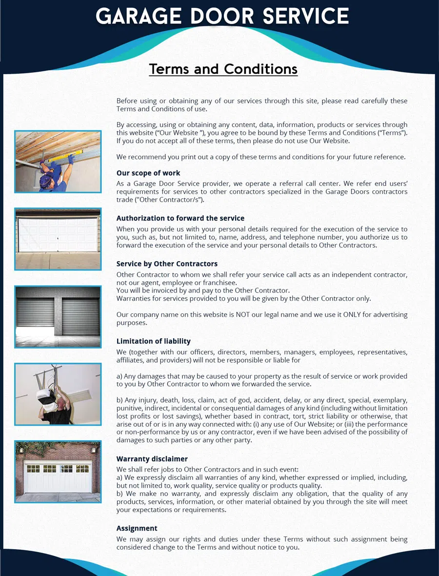 Garage Door Service Repair Trenton, NJ 609-483-5203